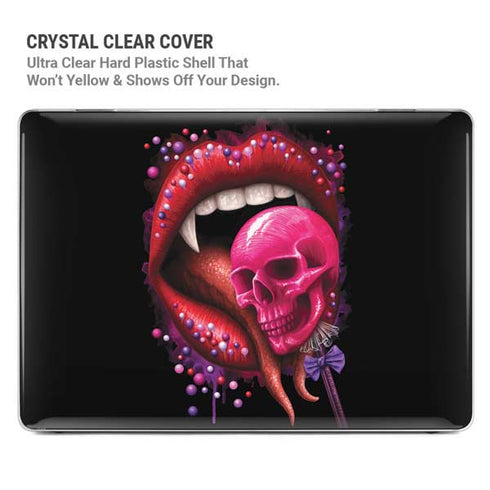 Vampire Skull Lollypop by Sarah Richter MacBook Pro 14in (2021-24) Case plus Skin